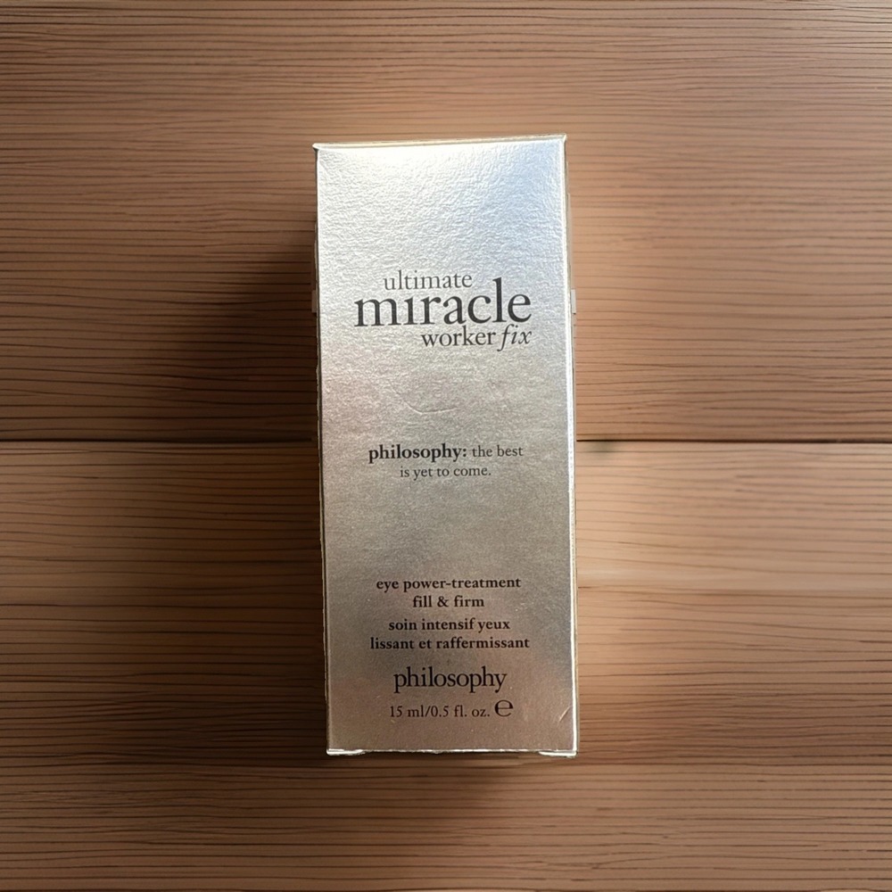 Philosophy Ultimate Miracle Worker Fix Eye Power Treatment 0.5 fl. oz. (NEW)